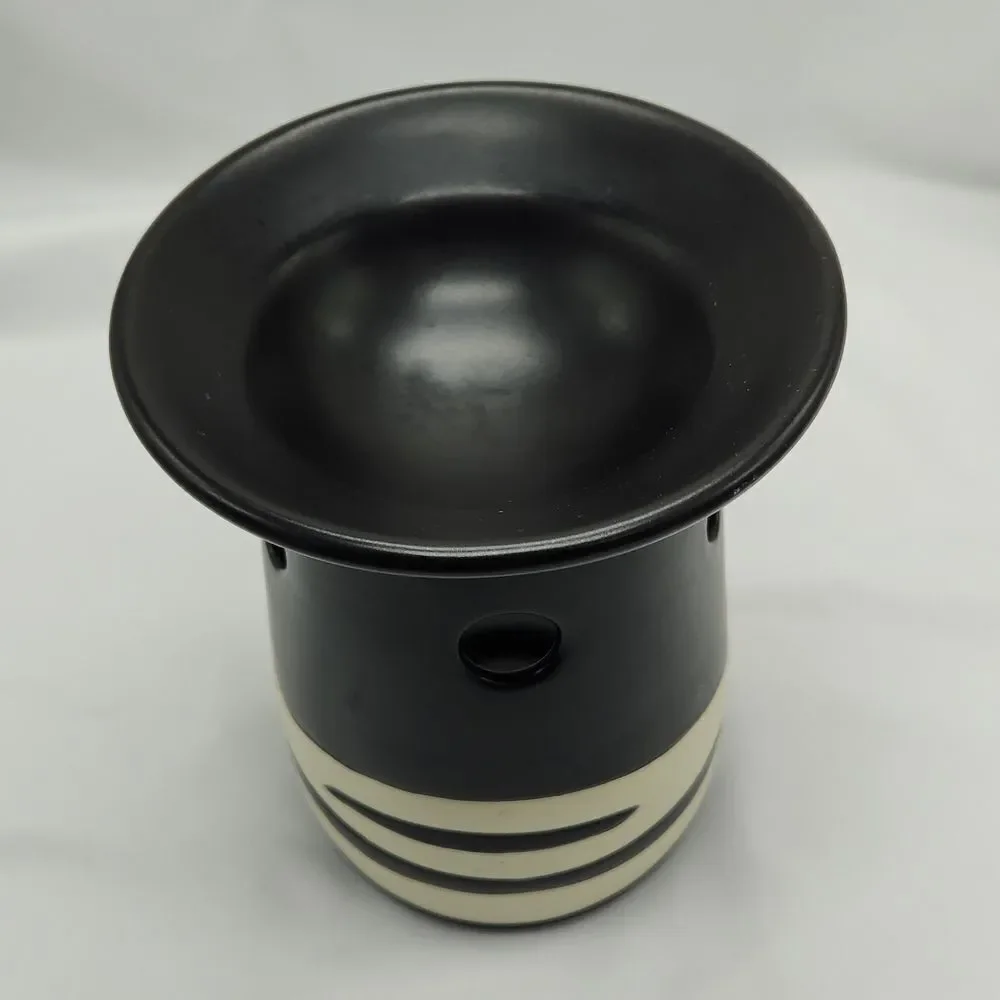 🩵Partylite Black & White African Inspiration Fragrance Warmer - Picture 6 of 7